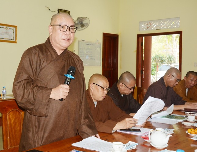 Đại đức Thích Đạo Không triển khai các kế hoạch hoạt động