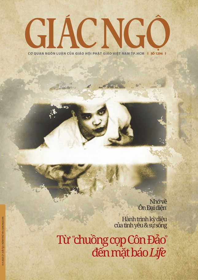 Bìa Báo Giác Ngộ số 1296 - Mỹ thuật: Tống Viết Diễn Bìa Báo Giác Ngộ số 1296 - Mỹ thuật: Tống Viết Diễn