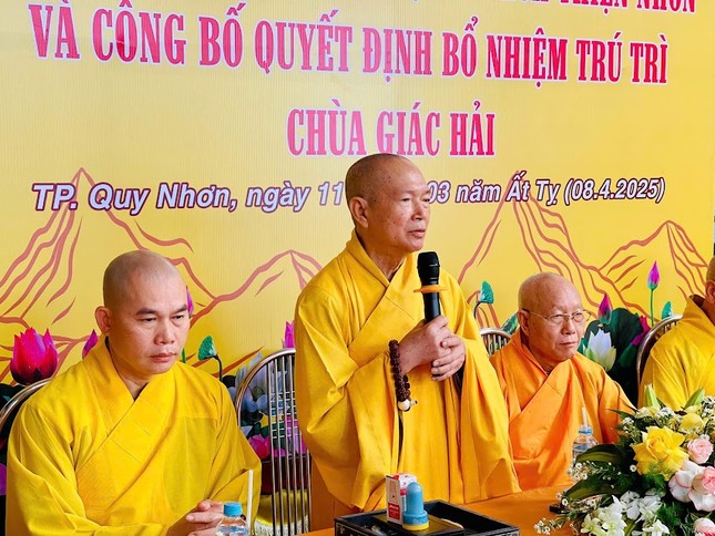Hòa thượng Thích Đồng Quả ban đạo từ
