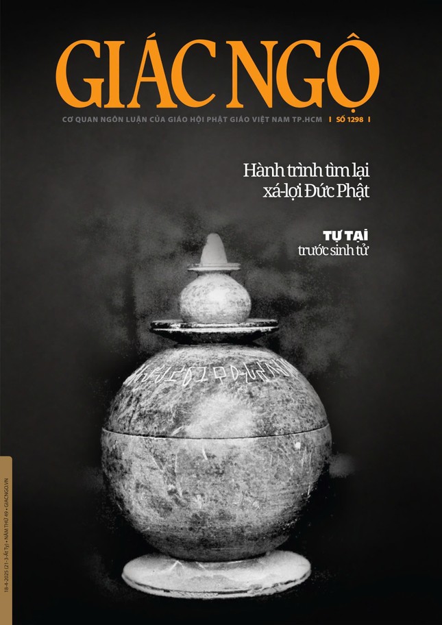 Bìa Báo Giác Ngộ số 1298 - Mỹ thuật: Tống Viết Diễn Bìa Báo Giác Ngộ số 1298 - Mỹ thuật: Tống Viết Diễn