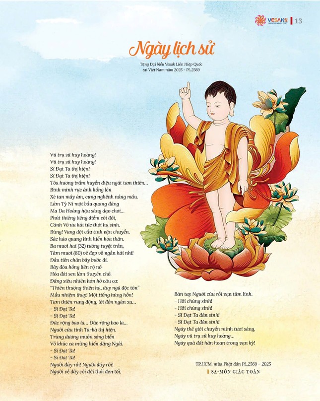 Bài trên Báo Giác Ngộ số đặc biệt kính mừng Phật đản Phật lịch 2569 - Vesak 2025