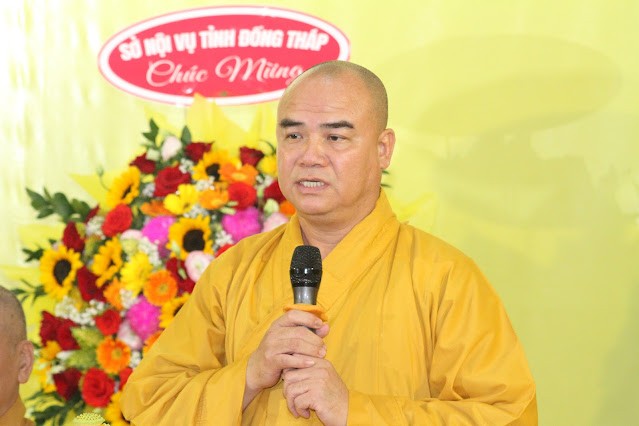 Thượng tọa Thích Tĩnh Triệt ban huấn từ Thượng tọa Thích Tĩnh Triệt ban huấn từ