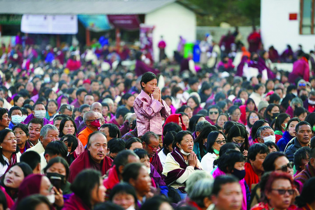 Người dân Bhutan tin thành cầu nguyện