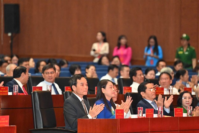 Bí thư Thành ủy TP.HCM Trần Lưu Quang tham dự và phát biểu chỉ đạo