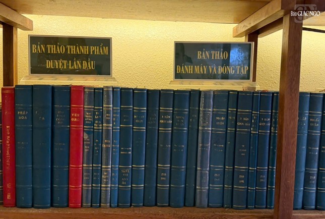 Kinh sách, bản thảo các tác phẩm biên soạn, phiên dịch của cố Trưởng lão Hòa thượng