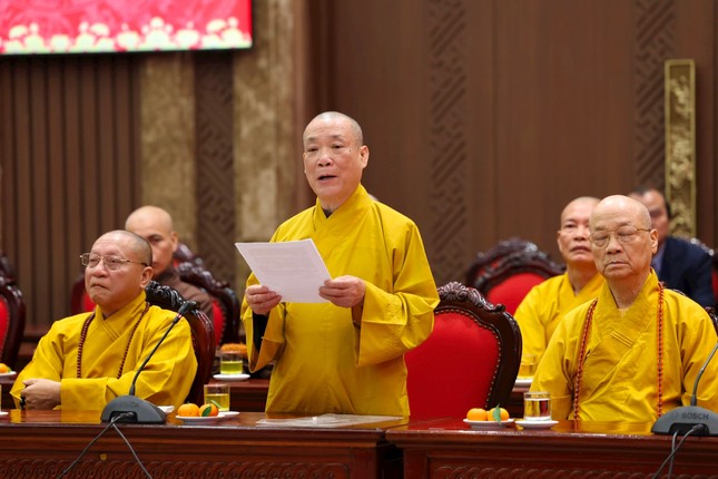 Hòa thượng Thích Bảo Nghiêm phát biểu Hòa thượng Thích Bảo Nghiêm phát biểu