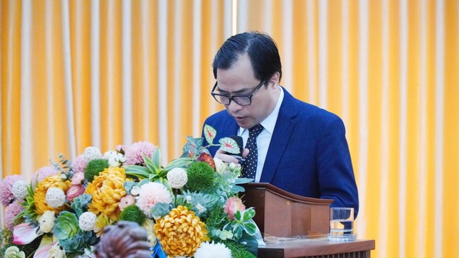 Ông Cát Ngọc Trình phát biểu