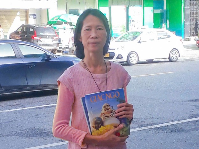 Tác giả Nguyễn Thị Bội Nhiên - con gái của cố Huynh trưởng Tâm Thuộc