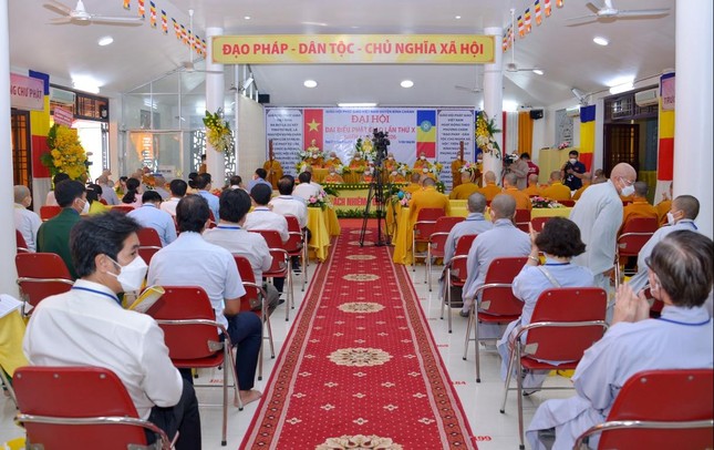 Đại hội Phật giáo huyện Bình Chánh tổ chức tại giảng đường tu viện Tường Vân