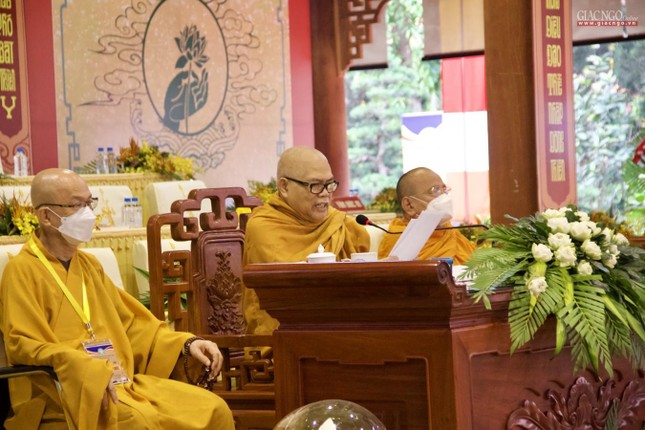 Hòa thượng Thích Giác Toàn, Phó Chủ tịch Hội đồng Trị sự giáo giới các giới tử trước lễ bế mạc