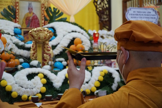 Tang lễ Hòa thượng Thích Tâm Đăng do Ban Trị sự GHPGVN quận Bình Thạnh tổ chức