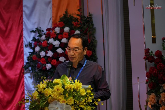 Ông Chu Văn Tuấn, Viện trưởng Viện Nghiên cứu Tôn giáo phát biểu