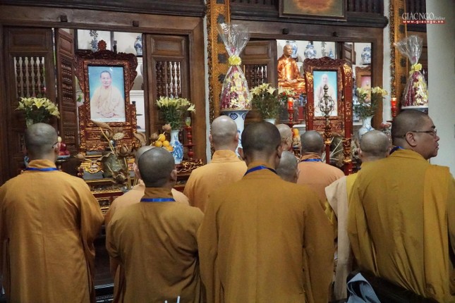 Tổ đường tại tổ đình Phố Chiếu nơi sẽ diễn ra lễ húy nhật của Tổ Trí Hải