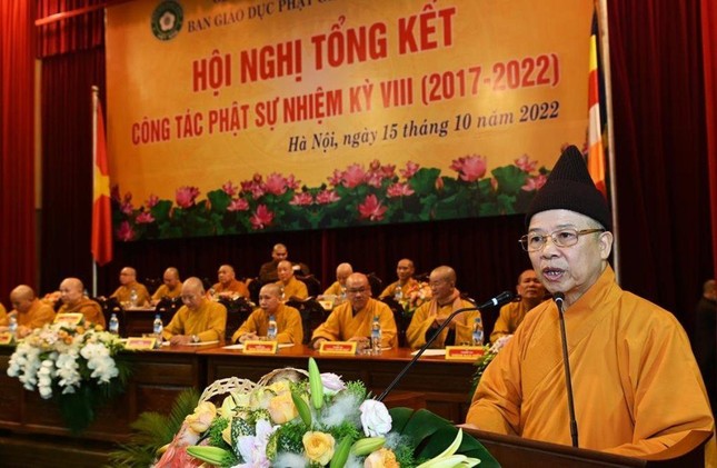 Hòa thượng Thích Thanh Quyết phát biểu khai mạc