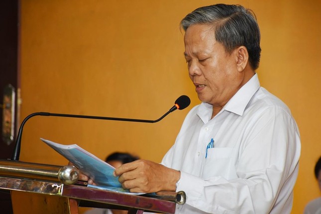 Ông Lê Văn Bảy phát biểu khai mạc