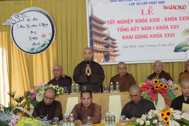 Thượng tọa Thích Quang Thạnh phát biểu chỉ đạo Thượng tọa Thích Quang Thạnh phát biểu chỉ đạo