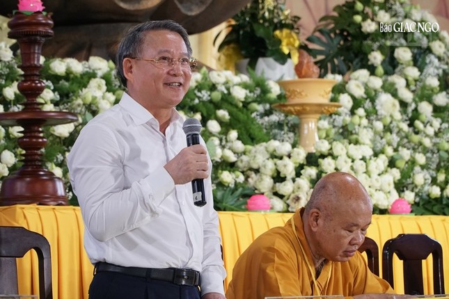 TS.Bùi Hữu Dược người có 25 năm làm công tác quản lý nhà nước về Phật giáo