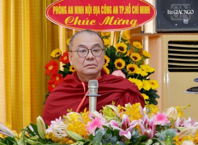 Thượng tọa Giác Trí báo cáo đề dẫn Thượng tọa Giác Trí báo cáo đề dẫn