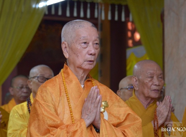 Trưởng lão Hòa thượng Thích Trí Quảng, Đệ tứ Pháp chủ GHPGVN tại lễ tưởng niệm