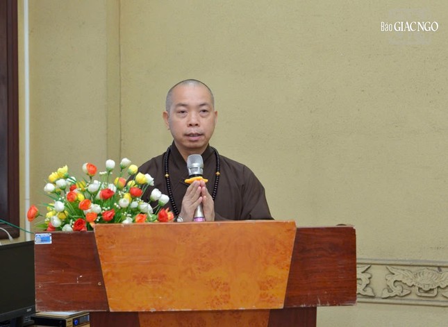 Thượng tọa Thích Quang Thạnh phổ biến Nội quy kỳ thi Thượng tọa Thích Quang Thạnh phổ biến Nội quy kỳ thi