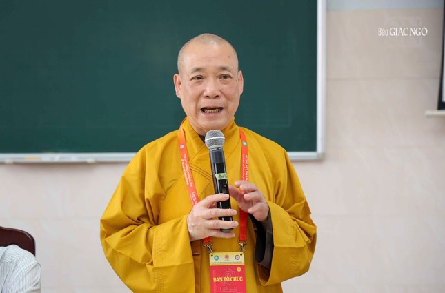 "Phật giáo không chỉ là tôn giáo, mà còn là triết lý sống, cung cấp những nguyên lý giúp con người giải thoát khỏi khổ đau và sống hòa hợp với nhau", Hòa thượng Thích Bảo Nghiêm bày tỏ quan điểm