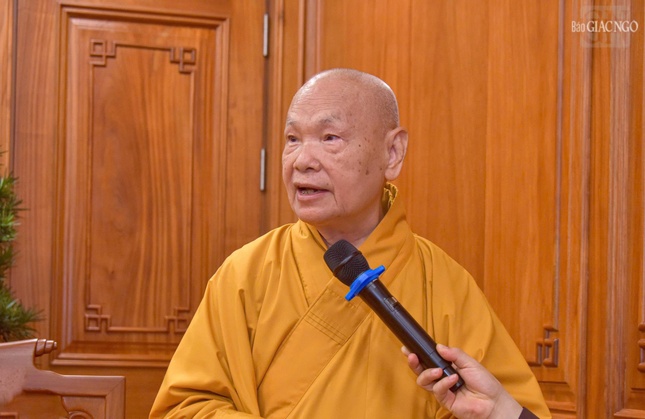 Trưởng lão Hoà thượng Thích Thiện Nhơn, Phó Pháp chủ, Chủ tịch Hội đồng Trị sự ý kiến về việc tu chỉnh Hiến chương Giáo hội