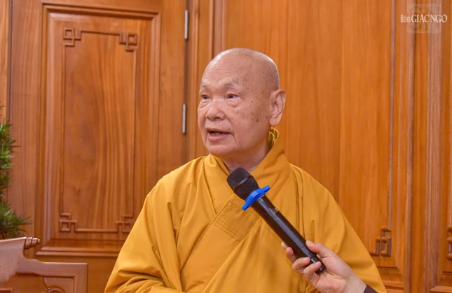 Trưởng lão Hoà thượng Thích Thiện Nhơn, Phó Pháp chủ, Chủ tịch Hội đồng Trị sự ý kiến về việc tu chỉnh Hiến chương Giáo hội