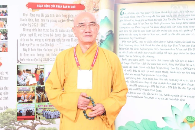 Thượng tọa Thích Lệ Lạc chia sẻ kỳ vọng về Đại hội đại biểu Phật giáo tỉnh nhiệm kỳ 2026-2031