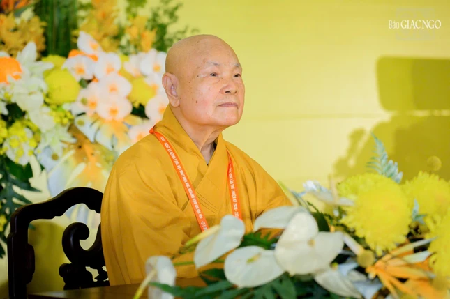 Đại hội diễn ra dưới sự chứng minh tối cao của Trưởng lão Hoà thượng Thích Thiện Nhơn, Phó Pháp chủ Hội đồng Chứng minh, Chủ tịch Hội đồng Trị sự Đại hội diễn ra dưới sự chứng minh tối cao của Trưởng lão Hoà thượng Thích Thiện Nhơn, Phó Pháp chủ Hội đồng Chứng minh, Chủ tịch Hội đồng Trị sự
