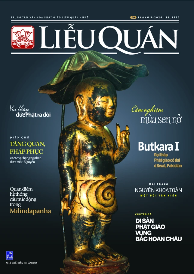 Bìa ấn phẩm Liễu Quán số 38 - Mỹ thuật: Mai Quế Vũ