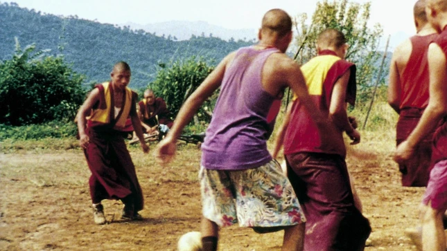The Cup nói về nếp sống của một tu viện Tây Tạng trên đất Ấn; đạo diễn Lama Khyentse Norbu và tất cả diễn viên đều là các tăng sĩ thật sự