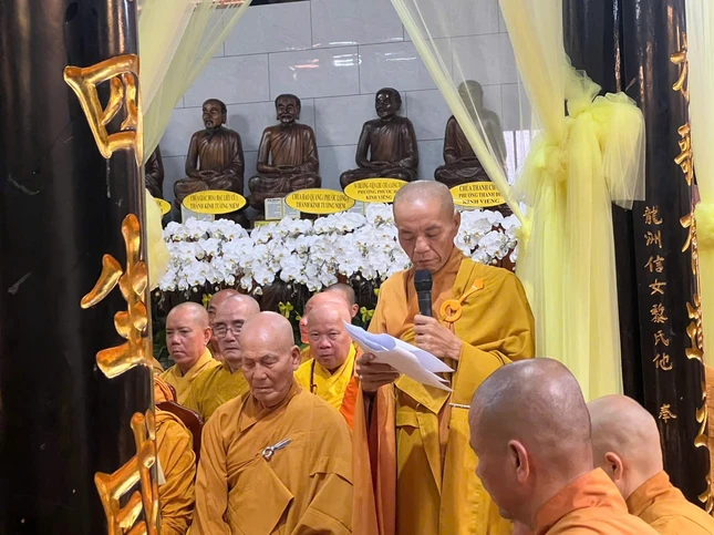 Hòa thượng Thích Thiện Trí dâng lời cảm tạ