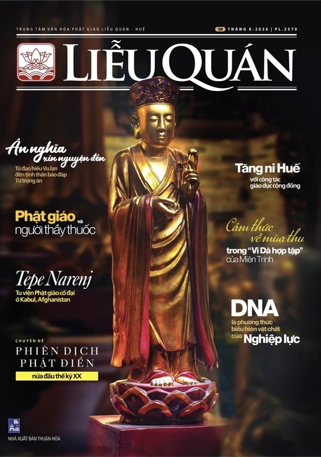 Bìa ấn phẩm Liễu Quán số 39 - Mỹ thuật: Mai Quế Vũ