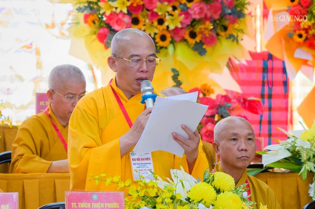 Thượng tọa Thích Thiện Phước trình phương danh chư tôn đức tham gia Ban Trị sự GHPGVN tỉnh Khánh Hòa, nhiệm kỳ 2026-2031 Thượng tọa Thích Thiện Phước trình phương danh chư tôn đức tham gia Ban Trị sự GHPGVN tỉnh Khánh Hòa, nhiệm kỳ 2026-2031