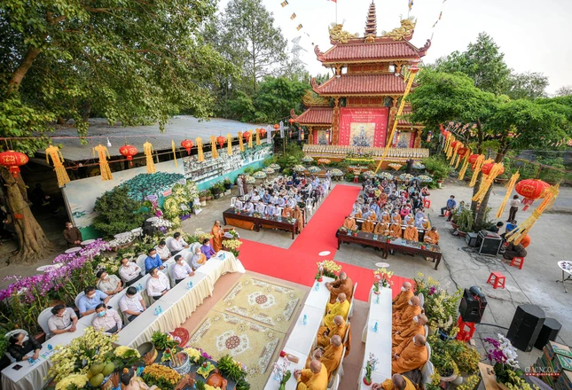 Toàn cảnh buổi lễ cầu siêu