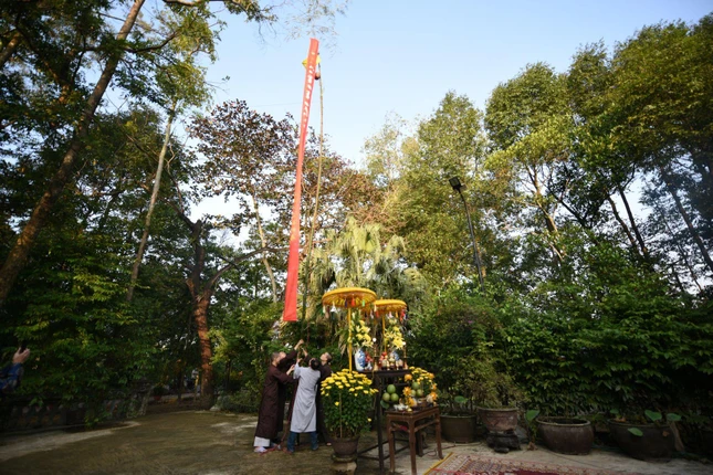 Cây nêu mang đậm nét văn hóa xưa