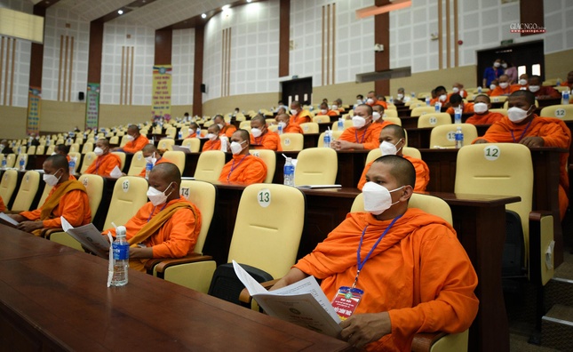 Các đại biểu Phật giáo Nam tông tại phiên trù bị đại hội
