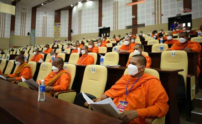 Các đại biểu Phật giáo Nam tông tại phiên trù bị đại hội Các đại biểu Phật giáo Nam tông tại phiên trù bị đại hội