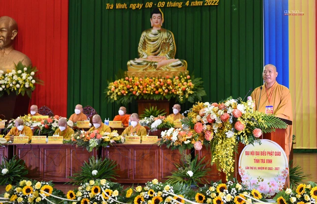 Đại hội đại biểu Phật giáo tỉnh Trà Vinh lần thứ VII, nhiệm kỳ 2022-2027