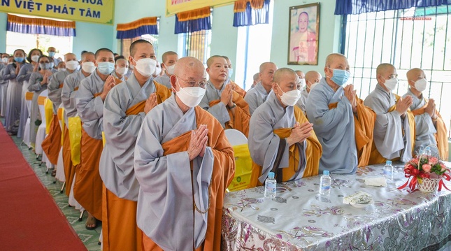 Ni giới Phật giáo quận 7 tại buổi lễ