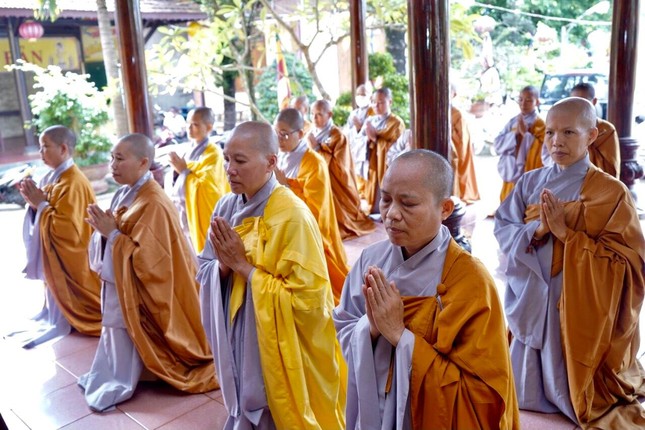 Chư Ni tỉnh Đắk Nông tại lễ tác pháp an cư