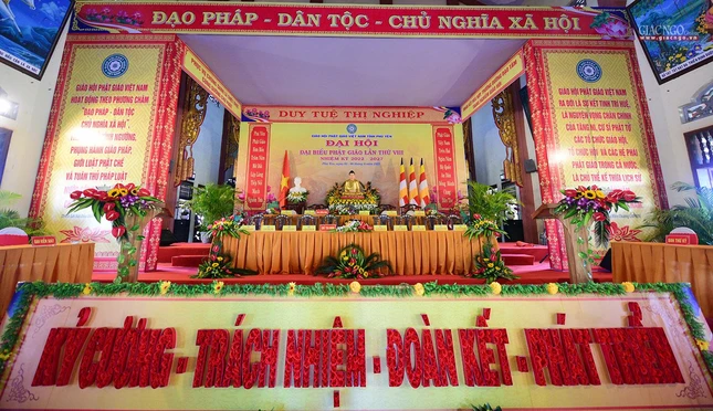 Đại hội đại biểu Phật giáo tỉnh Phú Yên lần thứ VII, nhiệm kỳ 2022-2027 chính thức diễn ra vào ngày mai, 6-6 tại chùa Bảo Tịnh Đại hội đại biểu Phật giáo tỉnh Phú Yên lần thứ VII, nhiệm kỳ 2022-2027 chính thức diễn ra vào ngày mai, 6-6 tại chùa Bảo Tịnh