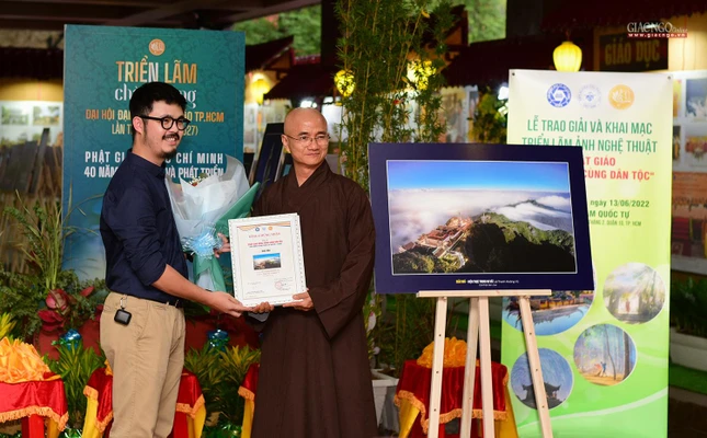 Tác giả Lê Thanh Hoàng Vũ với tác phẩm đạt giải Nhì