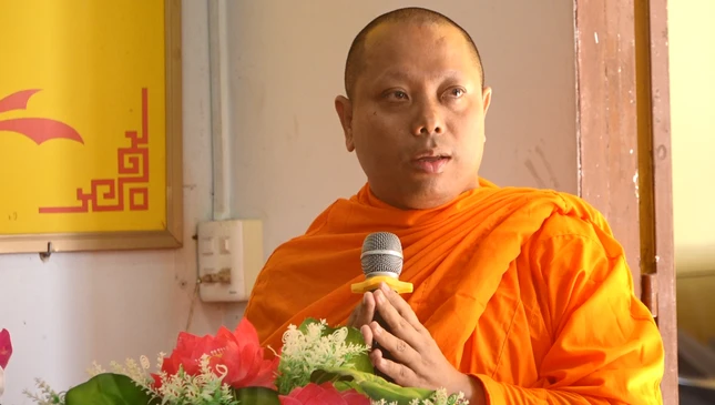 Ban Thư ký Ban Trị sự Phật giáo tỉnh Trà Vinh báo cáo kết quả hoạt động 6 tháng đầu năm