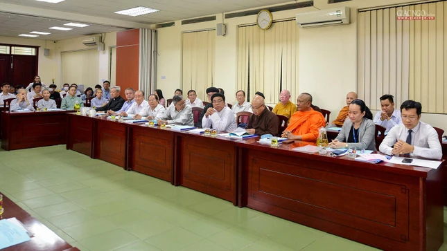 Các chức sắc tôn giáo, nhà khoa học, học giả tham dự hội thảo Các chức sắc tôn giáo, nhà khoa học, học giả tham dự hội thảo