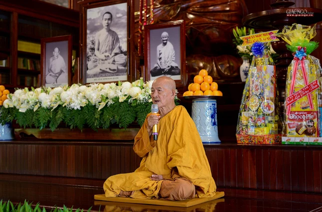 Hòa thượng Thích Giác Giới nhắc lại cuộc đời và đạo nghiệp của nhị Tổ Giác Chánh