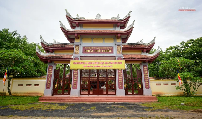 Đại hội Đại biểu Phật giáo tỉnh Kon Tum lần thứ VI (2022-2027) tại chùa Huệ Chiếu - Văn phòng Ban Trị sự tỉnh