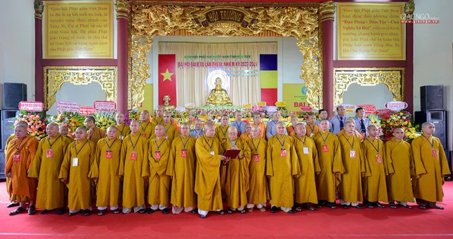 Tân Ban Trị sự phát biểu nhận nhiệm vụ