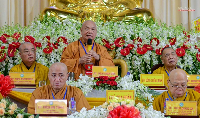 Hòa thượng Thích Thiện Nhơn ban đạo từ