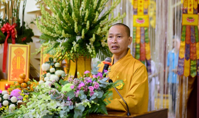 Thượng tọa Thích Minh Quang xúc động chia sẻ